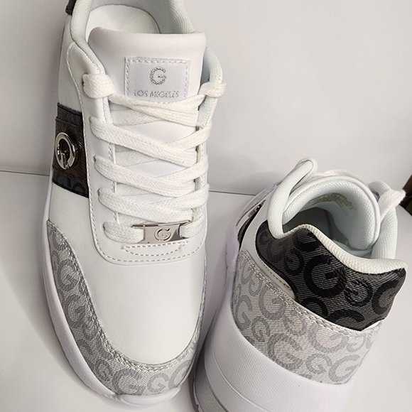 Guess GBG Los Angeles Women's Ladies Tennis wedge sneakers brand new - Picture 5 of 5